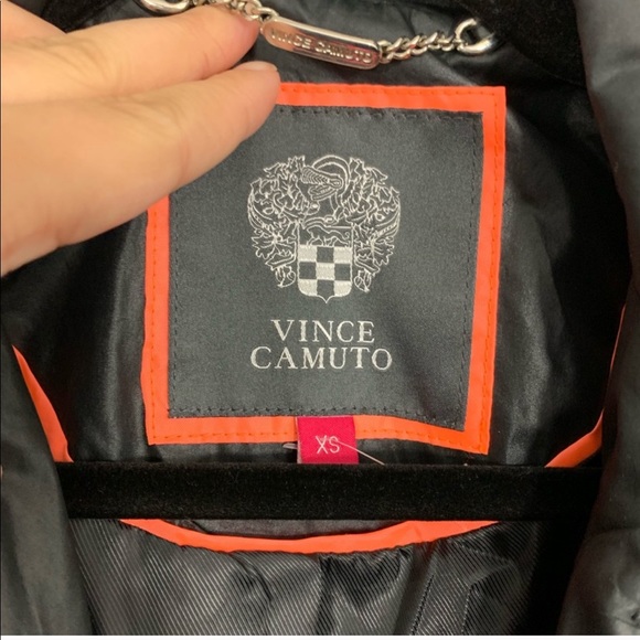 Vince Camuto Black Asymmetric Zip Moto Jacket - Picture 3 of 5